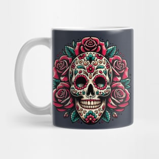 Mexican skull art Mug